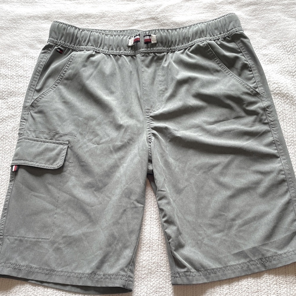 Tommy Hilfiger Gray Cargo Shorts